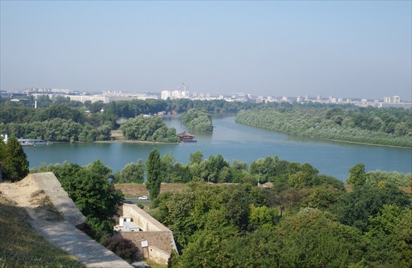 устье Савы в Београде